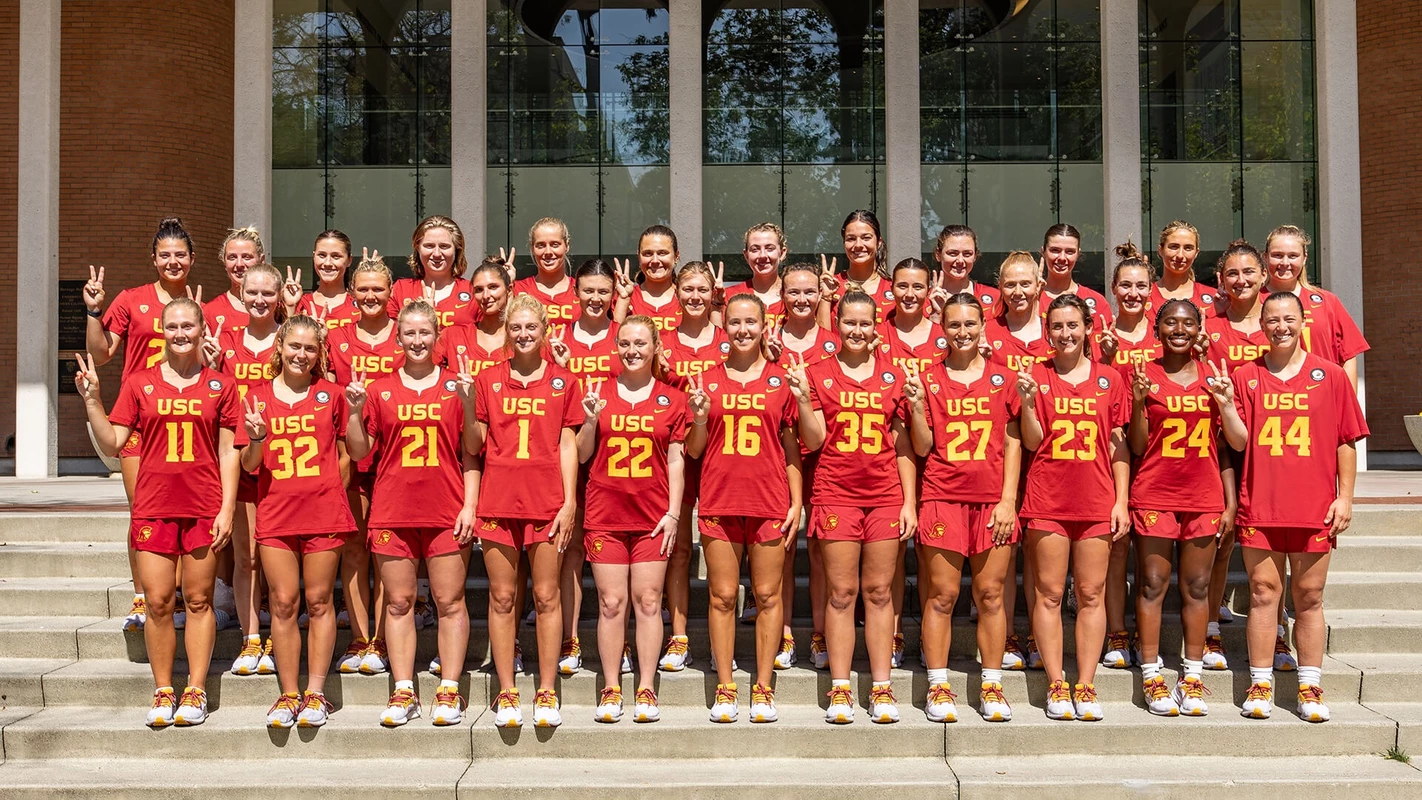 2024 USC Trojans Women's Lacrosse Team Photo