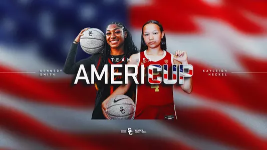USA U18 National Team - Kayleigh Heckel, Kennedy Smith - FIBA AmeriCup