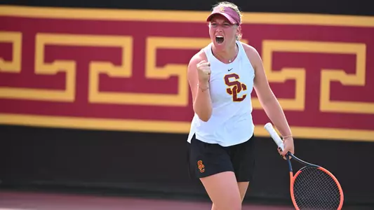 McKenna Koenig celebrates a clinch