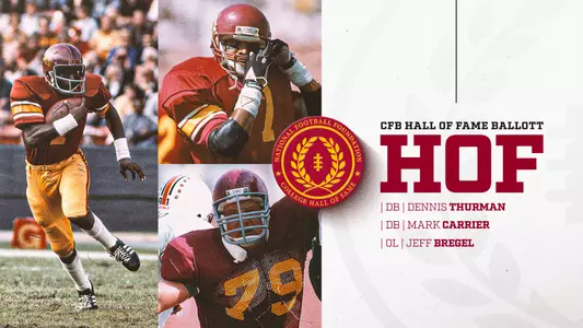 2025 College Football Hall of Fame Ballot - Mark Carrier, Dennis Thurman, Jeff Bregel