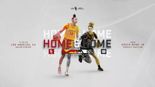 Women's basketball home and home with Notre Dame