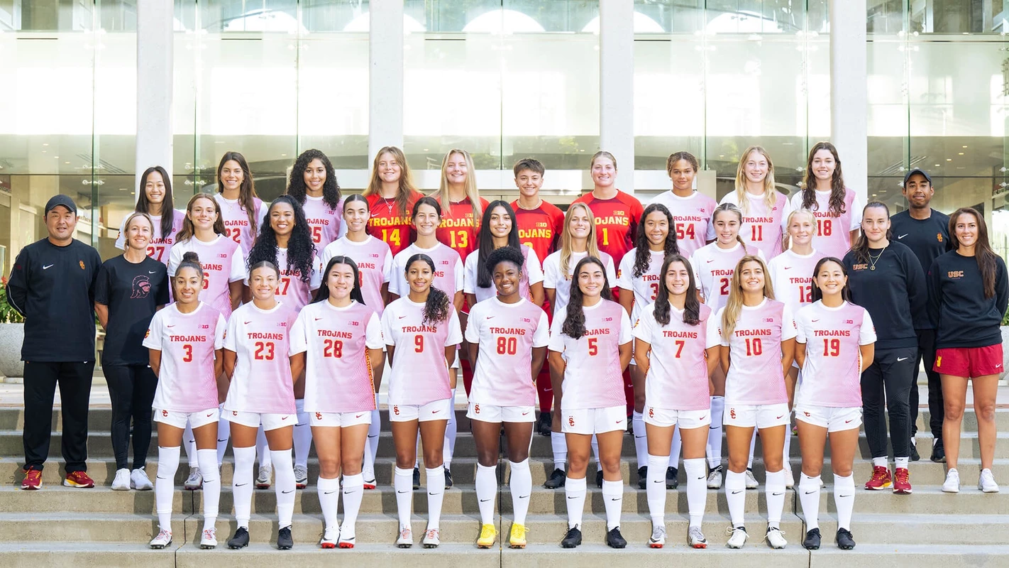 2024 USC Trojans Women's Soccer Team Photo