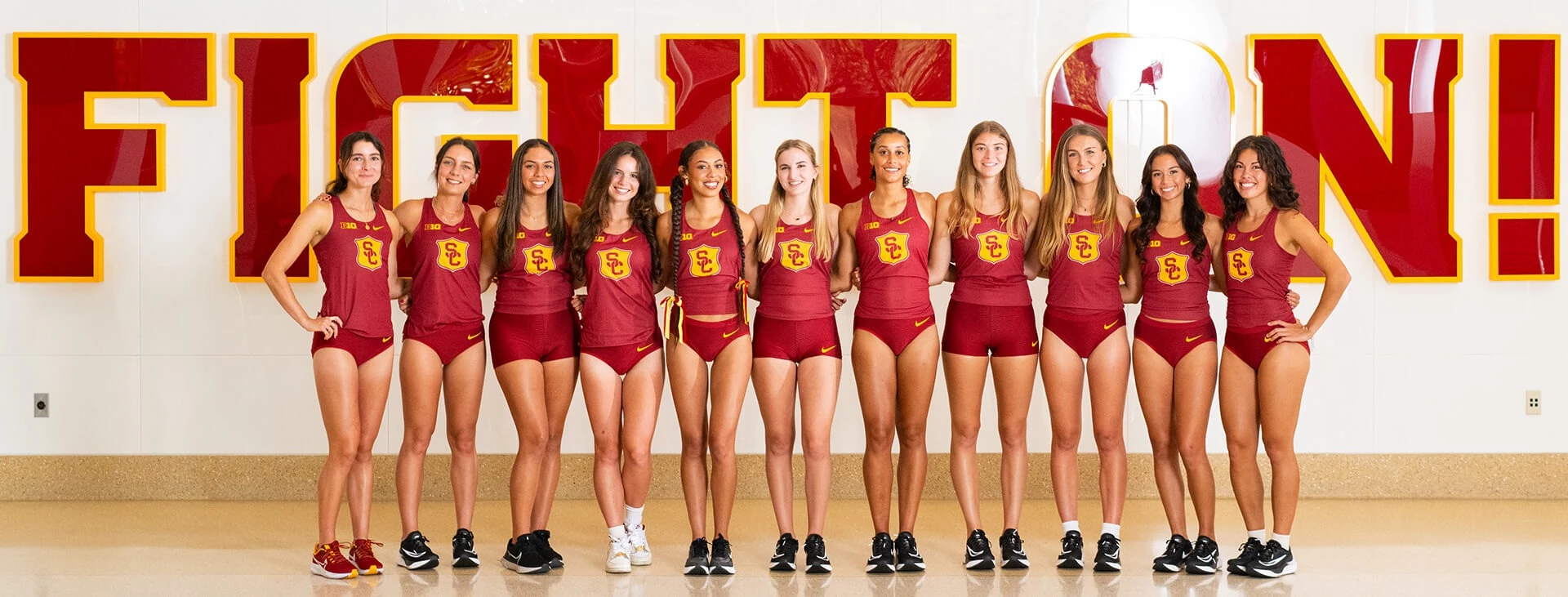 2024 USC Trojans Women's Cross Country Team Photo