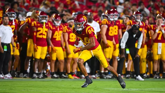 Charles Ross | USC Trojans Football vs. Utah State Aggies