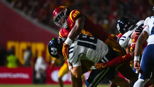 Devan Thompkins | USC Trojans Football vs. Utah State Aggies