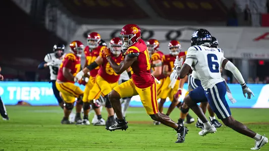 Jaden Richardson | USC Trojans Football vs. Utah State Aggies