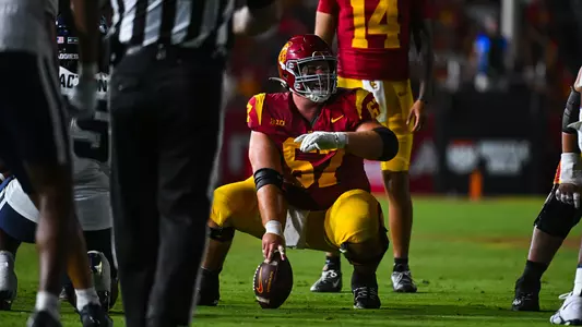 Kilian O'Connor | USC Trojans Football vs. Utah State Aggies
