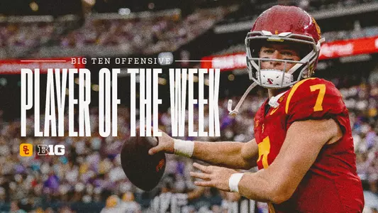 Miller Moss Earns Big Ten Offensive Player of the Week