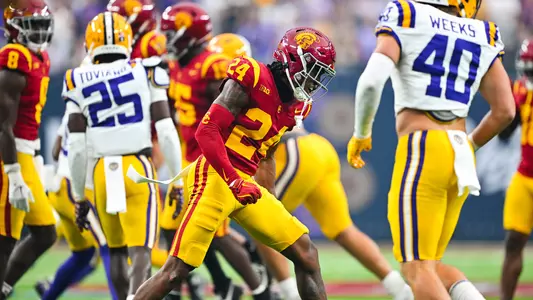 Christian Pierce - USC Trojans Football vs. LSU Tigers