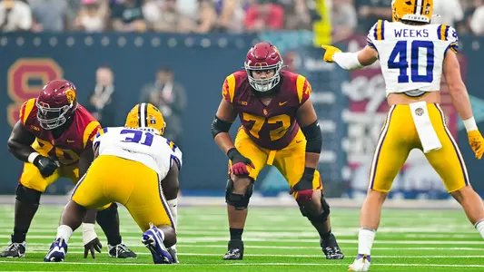 Elijah Page - USC Trojans Football vs. LSU Tigers