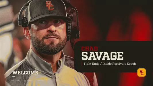 Chad Savage Named USC Football Tight Ends / Inside Receivers Coach