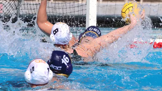 Alma Yaacobi takes a shot on goal during USC's win at CBU