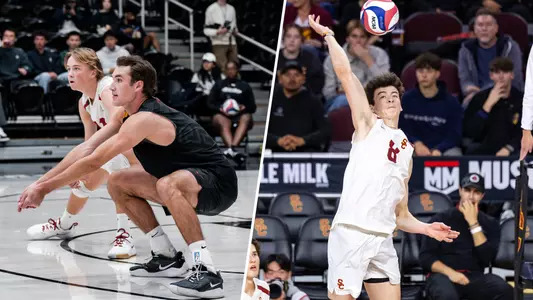 MPSF/Molten Men's Volleyball Players of the Week Dillon Klein and Parker Tomkinson