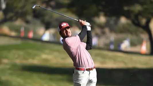 Antonio Safa Hits a Shot From the Fairway During the Third Round of the Southwestern Invitational