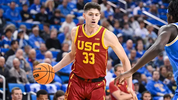 Josh Cohen playing against the UCLA Bruins