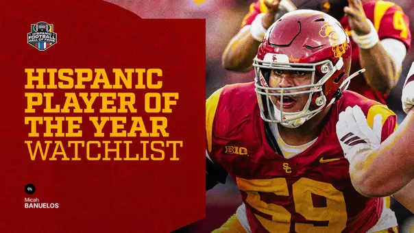 Micah Banuelos Named to 2025 Hispanic College Football Player of the Year Watch List