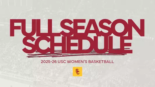 2025-26 Full USC Women's Basketball Schedule announced