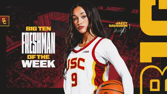 Jazzy Davidson named Big Ten WBB Freshman of the Week