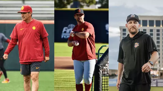 USC Baseball announces the promotion of Sergio Brown and hirings of two new coaches.