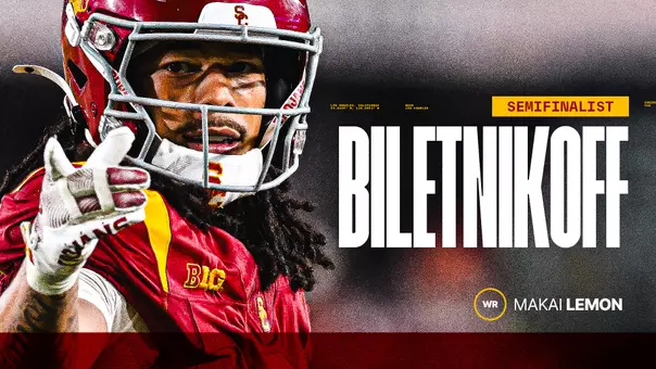USC Wide Receiver Makai Lemon Named Semifinalist for Biletnikoff Award