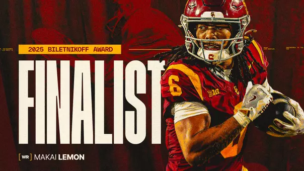 USC Wide Receiver Makai Lemon Named Biletnikoff Award Finalist