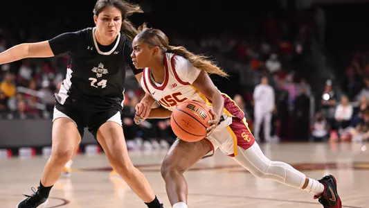 Londynn Jones Driving to the Basket