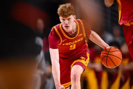 USC men's basketball beats UTSA on December 17th, 2025 in Los Angeles, Calif.