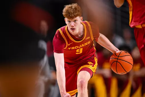 USC men's basketball beats UTSA on December 17th, 2025 in Los Angeles, Calif.