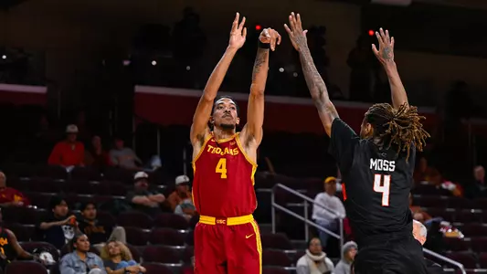 Chad Baker-Mazara takes a shot against UTSA