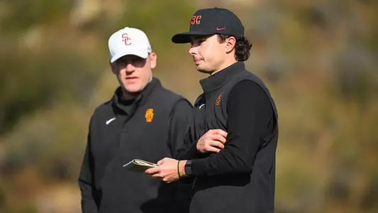 Mark Hankins and Sophomore Jack Jerge at Southwestern Invitational