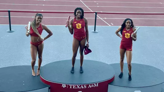 Whyte, Carter and DeFrand at Texas A&M
