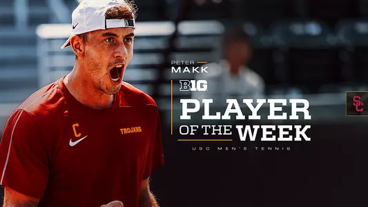 Peter Makk Earns Big Ten Player of the Week on Apr. 16