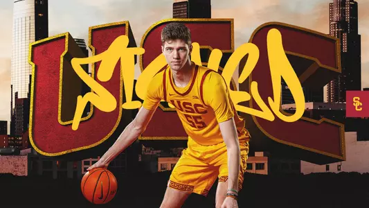 Announcement of Gabe Dynes signing with USC Men's Basketball