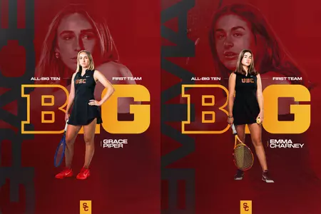 Trojan All-Big honorees graphic