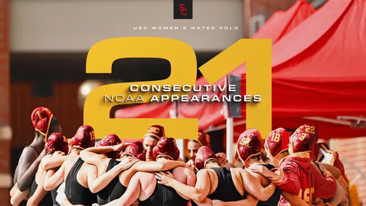USC women's water polo earns 21st straight trip to NCAA Tournament competition