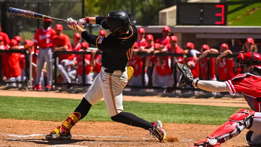 USC center fielder Brayden Dowd bats during the final game against Ohio State.