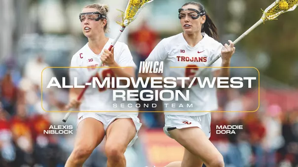 Alexis Niblock and Maddie Dora Named IWLCA All-Region