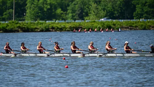 USC's first varsity eight boat wins the Big Ten petite final in Indianapolis
