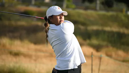 Catherine Park Tees off on No. 10 at the NCAA Championships
