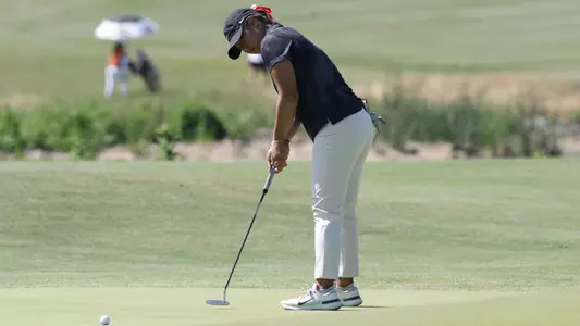 Catherine Park Putting at the NCAA Championships Round Four