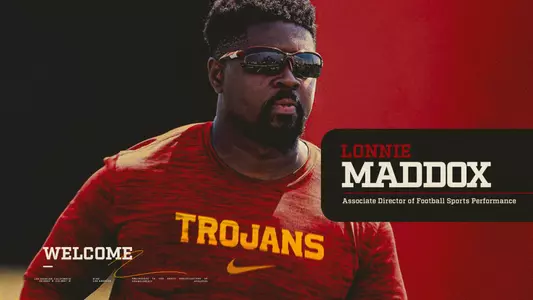 Lonnie Maddox Named USC Associate Director of Football Sports Performance