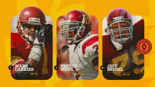 USC’s Jeff Bregel, Mark Carrier and Taylor Mays Named to 2026 College Football Hall of Fame Ballot