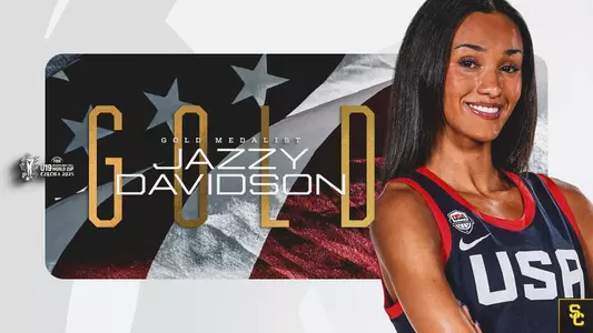 Jazzy Davidson - gold medal with USA at 2025 FIBA U19 World Cup