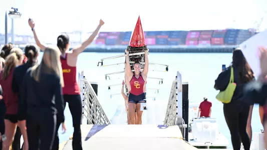 USC Trojans Women's Rowing at the Port of Los Angeles