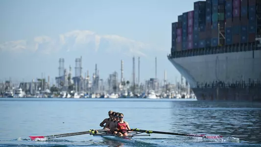 USC Trojans Women's Rowing at the Port of Los Angeles