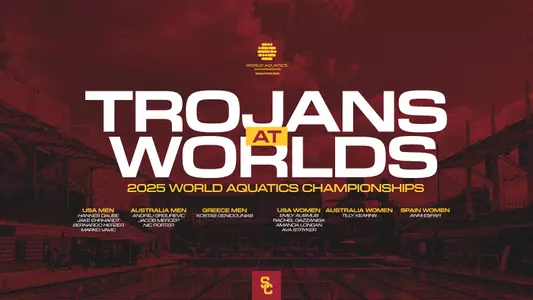 List of USC water polo athletes at 2025 World Aquatics Championships