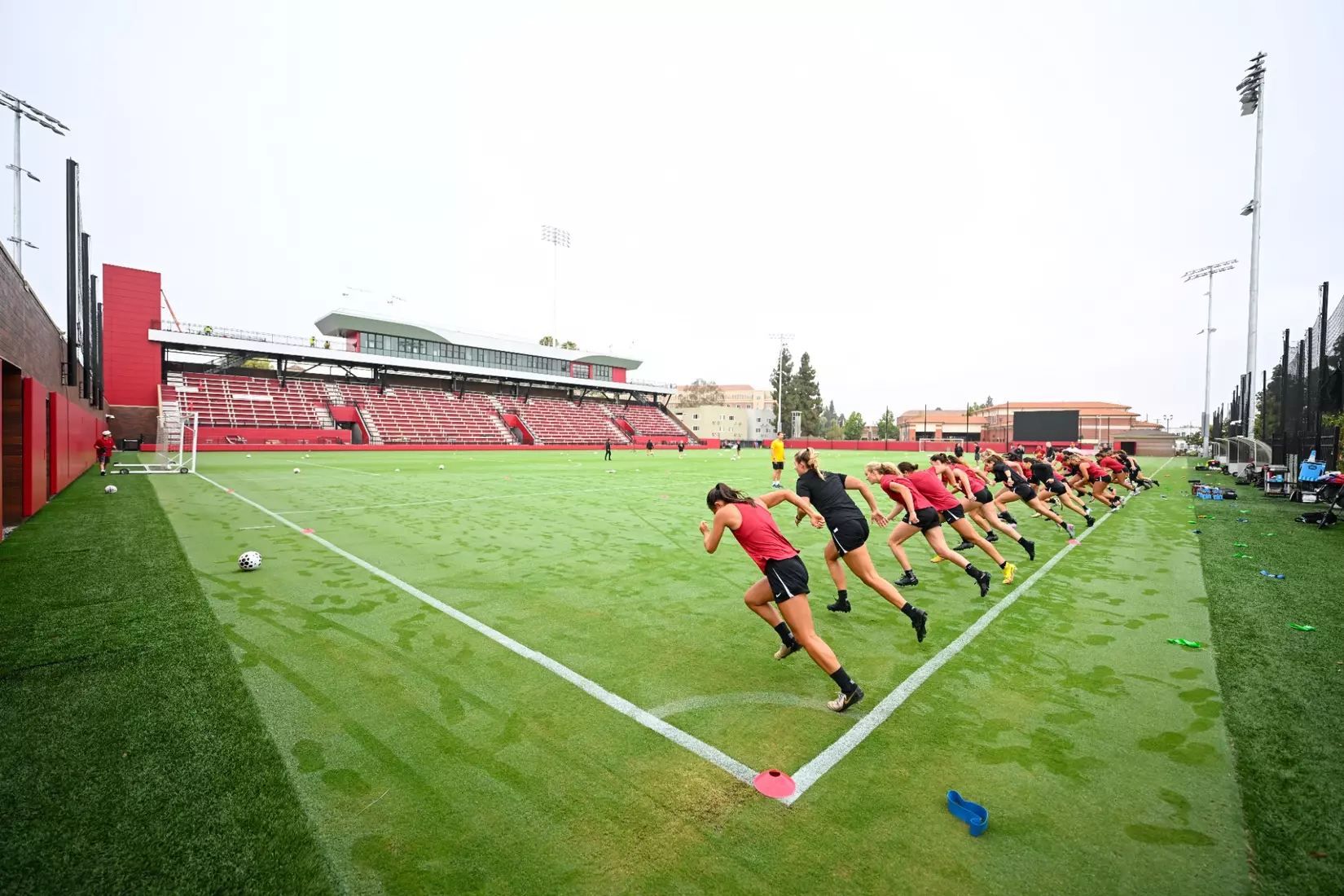 USC has completed the construction of Rawlinson Stadium prior to the 2025-26 athletic year.