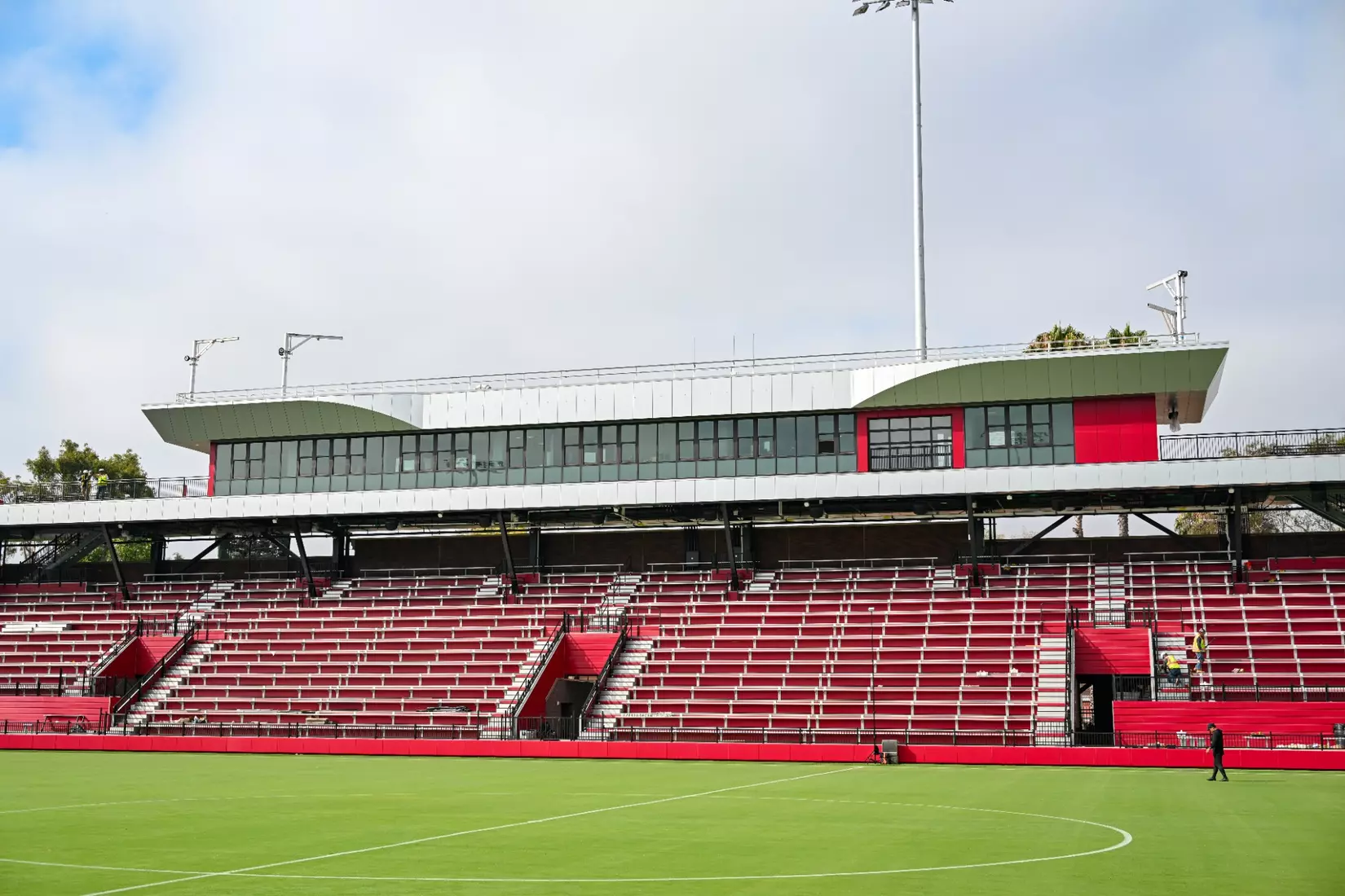 USC has completed the construction of Rawlinson Stadium prior to the 2025-26 athletic year.