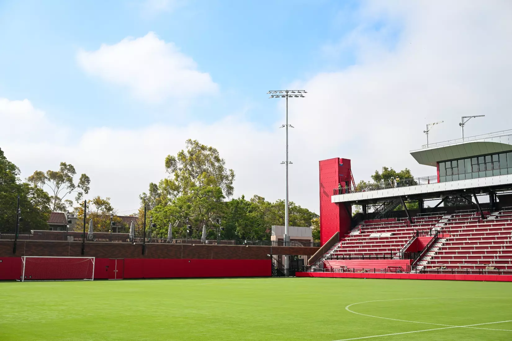 USC has completed the construction of Rawlinson Stadium prior to the 2025-26 athletic year.