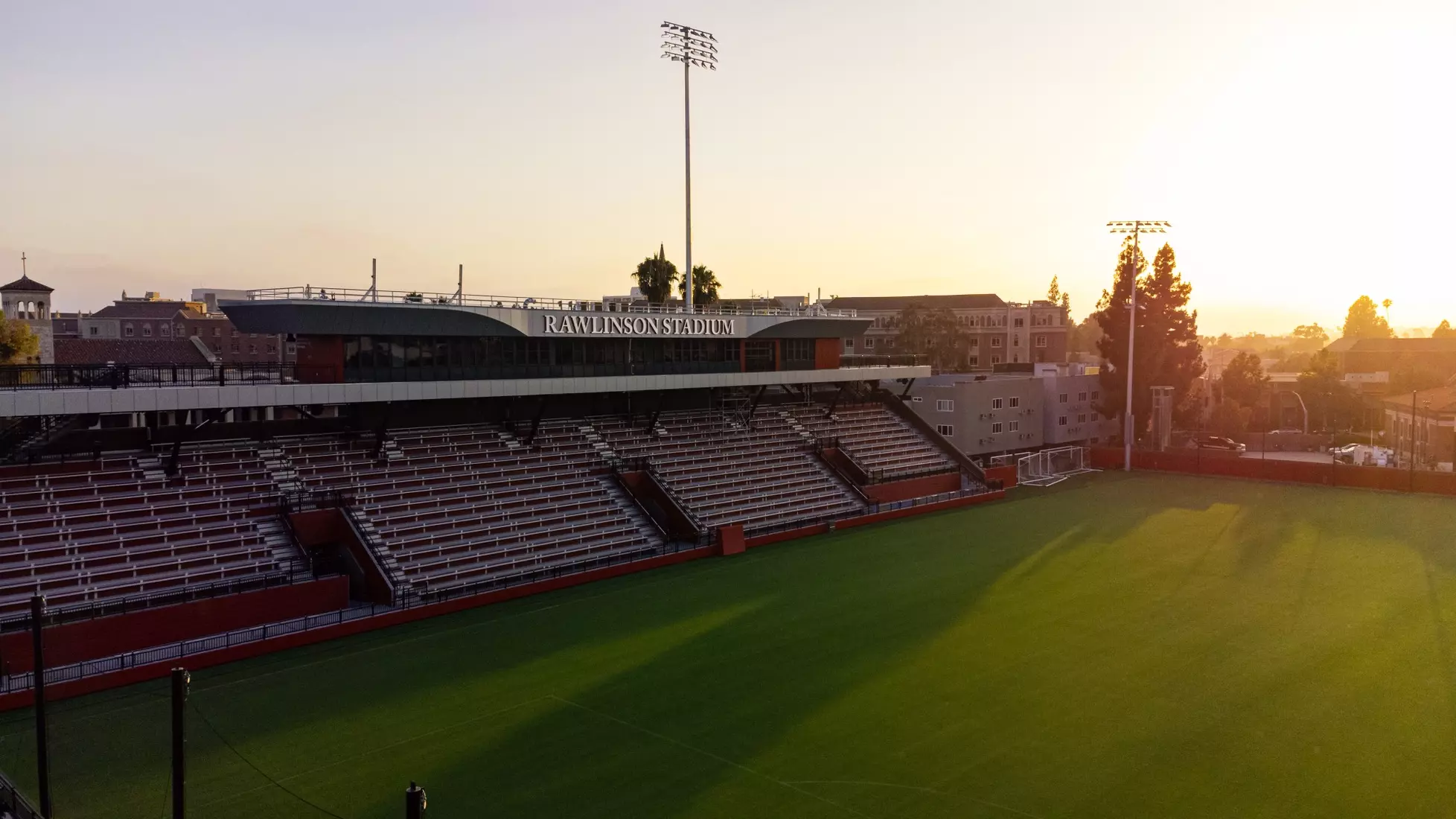 USC has completed the construction of Rawlinson Stadium prior to the 2025-26 athletic year.